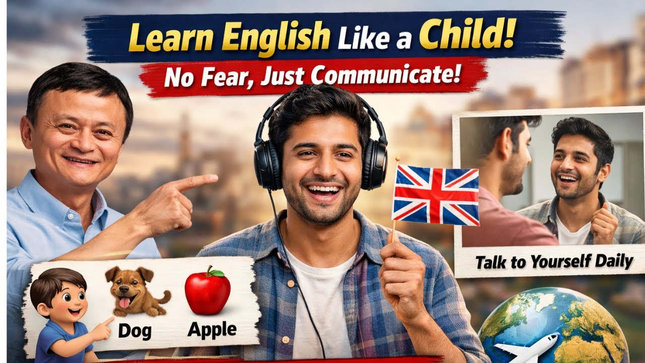 Learn English Naturally Like a Child | Jack Ma&rsquo;s Language Learning Mindset