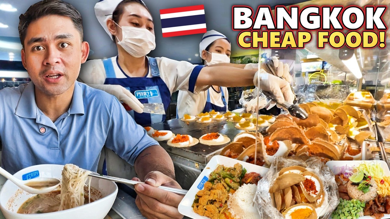 I Found the CHEAPEST Thai Food Court in Bangkok 🇹🇭 Cheaper than Street Food!