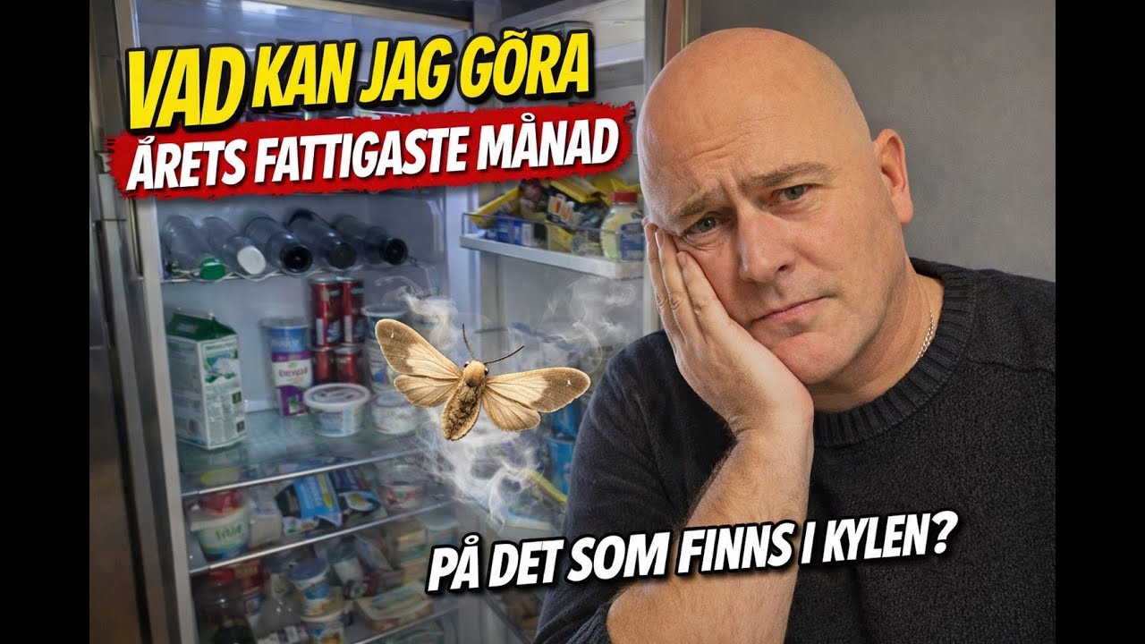 Fattig januariÅrets fattigaste månad – vad fan lagar man av det som finns i kylen?