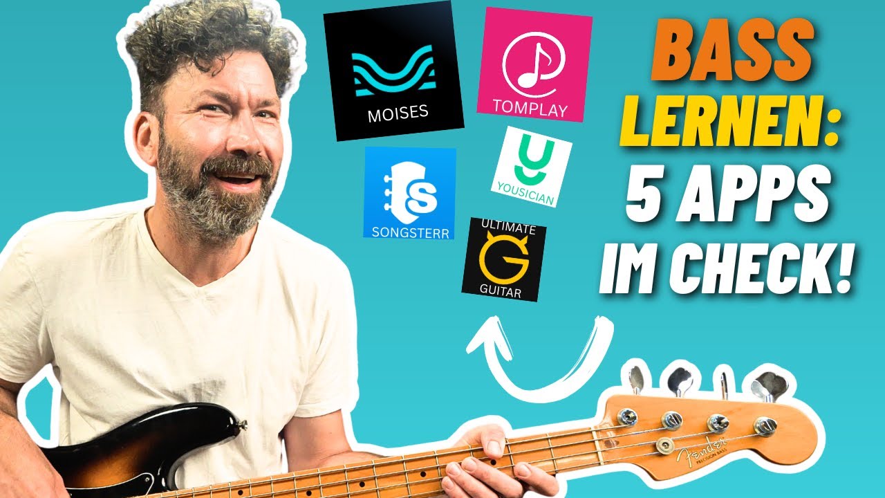 Top 5 Apps fürs Basslernen 2025 – Tomplay&Co im Test