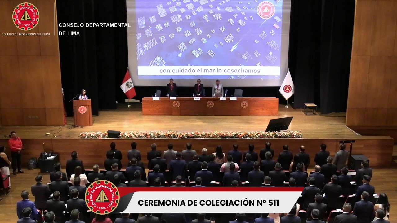 CEREMONIA DE COLEGIACIÓN N° 511