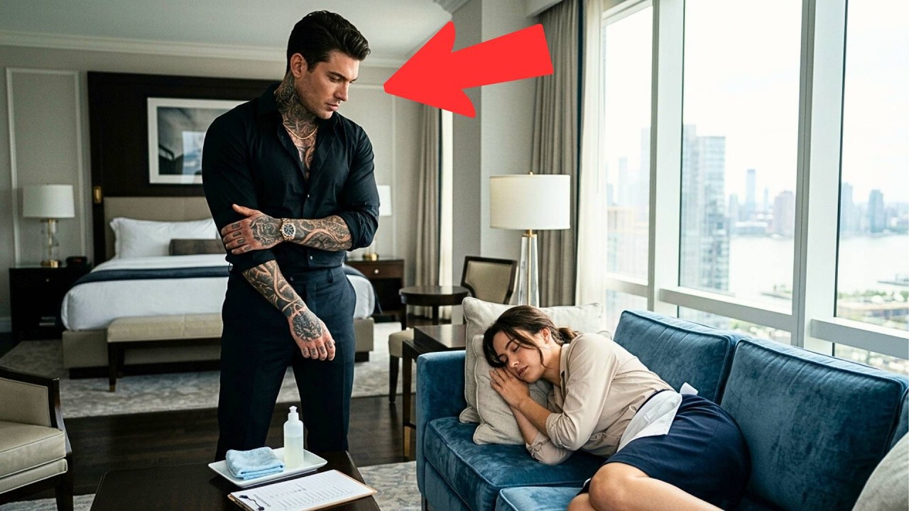 He Found His Employee Sleeping in His Suite, and the Marks on Her Arms Demanded Revenge
