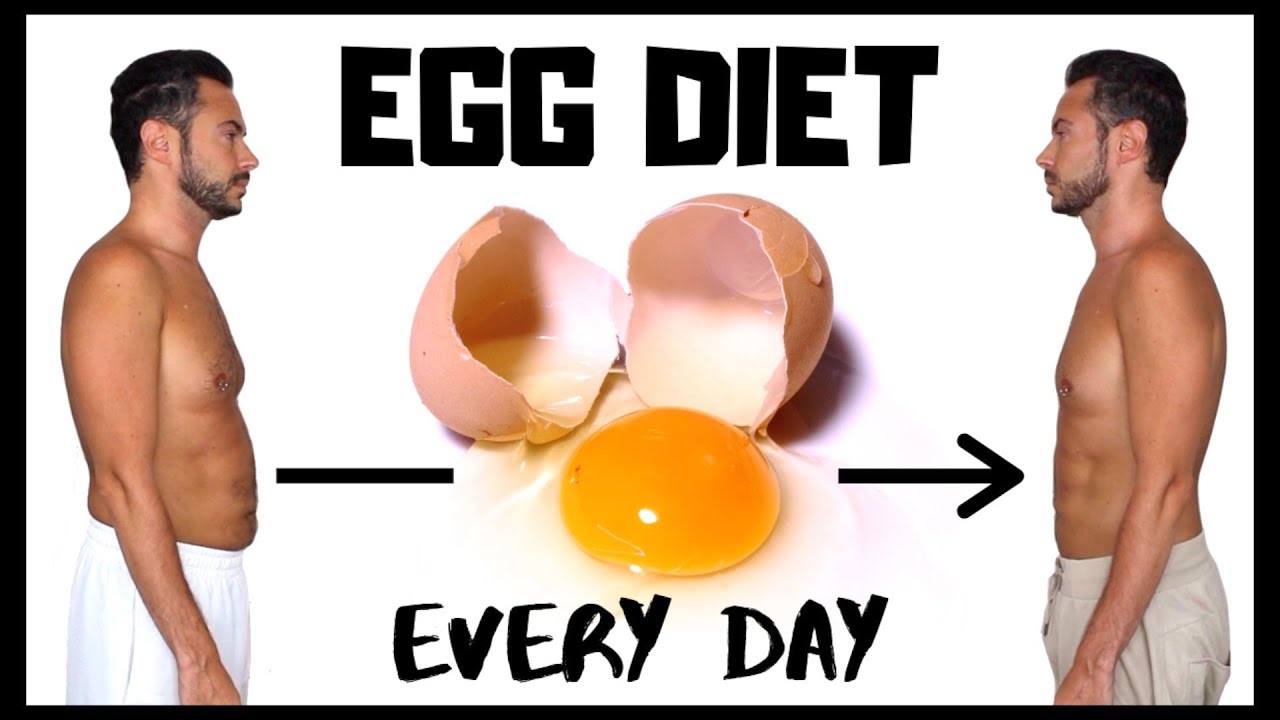 Guy Tries 🍳 EGG DIET EVERY DAY for 7 DAYS | Extreme Weight Loss Transformation