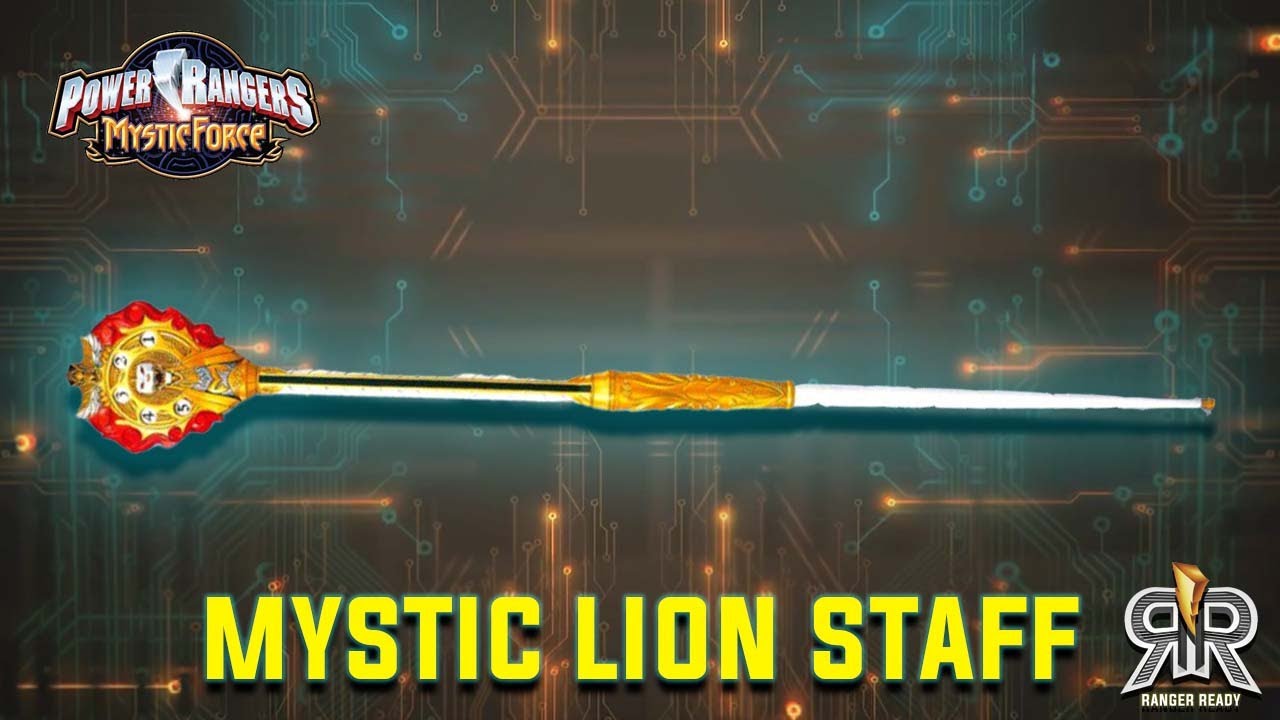 Mystic Lion Staff Review | Power Rangers Mystic Force