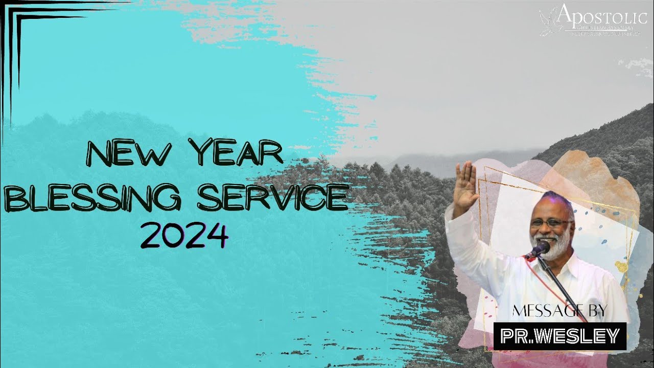 13.01.2024 NEW YEAR BLESSING SERVICE DAY-1 BY  Pr.Y.WESLEY (ARIYALUR) LIVE ACA CHURCH SETHIYATHOPE