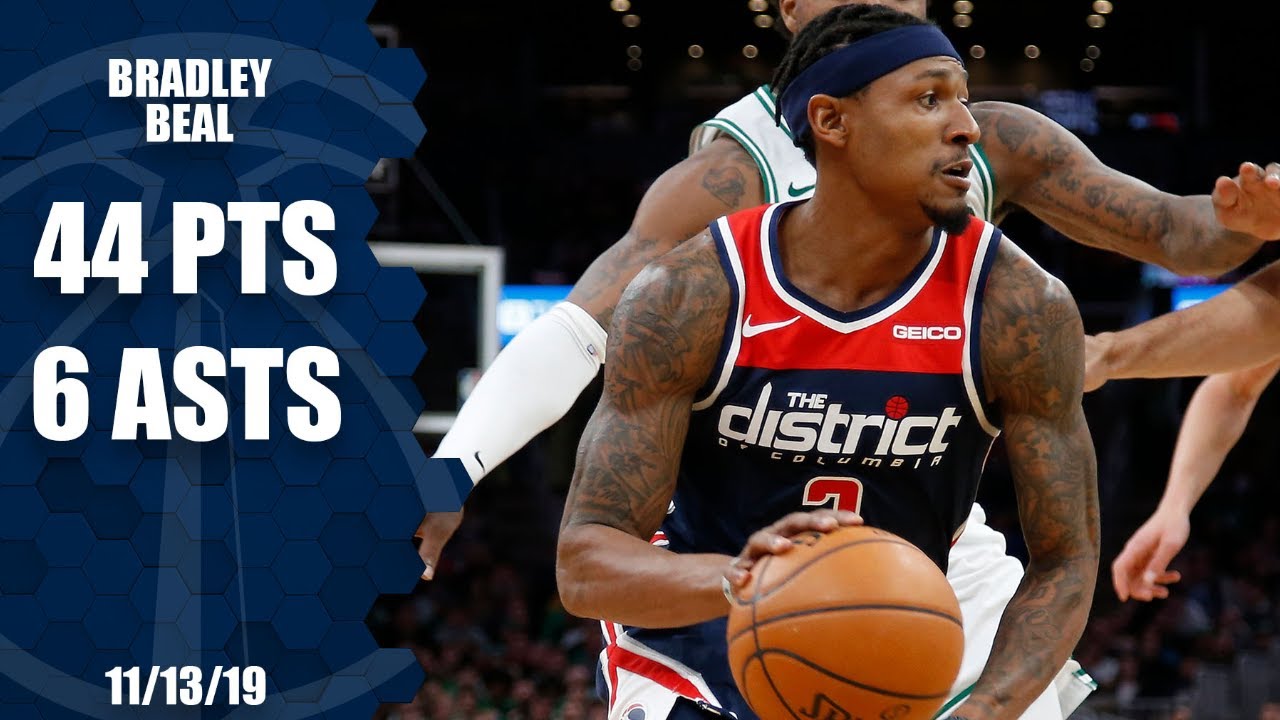 Bradley Beal erupts for 44 points against Celtics | 2019-20 NBA Highlights