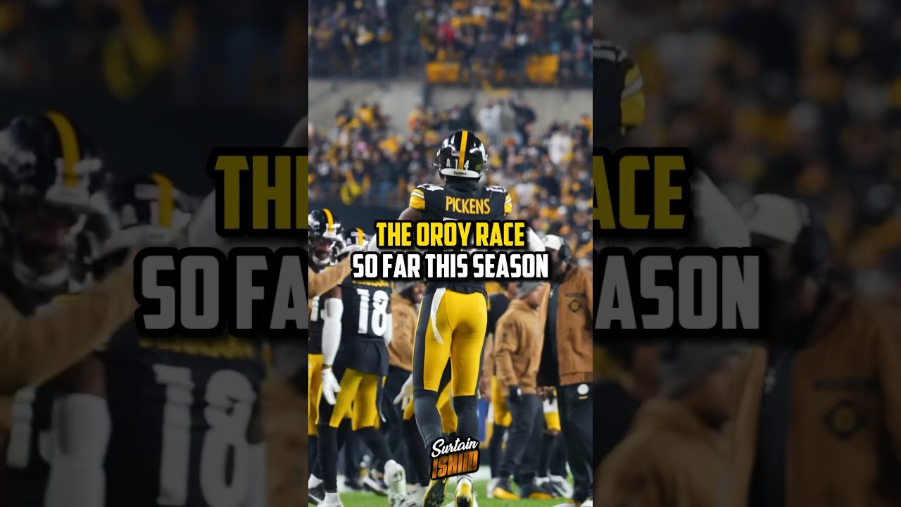 The OROY RACE So Far This Season #sports #nfl #ssc
