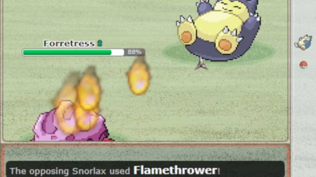 You People Have Flamethrower Snorlax Huh?