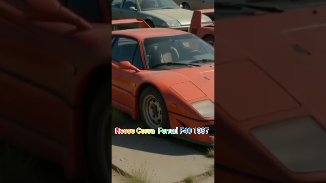 Rosso Corsa Ferrari F40 1987 Full Restoration 