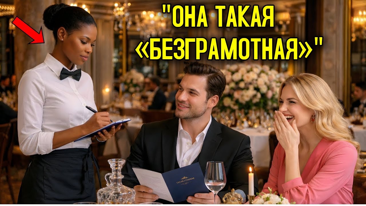 Миллиардер сделал заказ на ИНОСТРАННОМ языке, чтобы УНИЗИТЬ темнокожую официантку — он НЕ ОЖИДАЛ