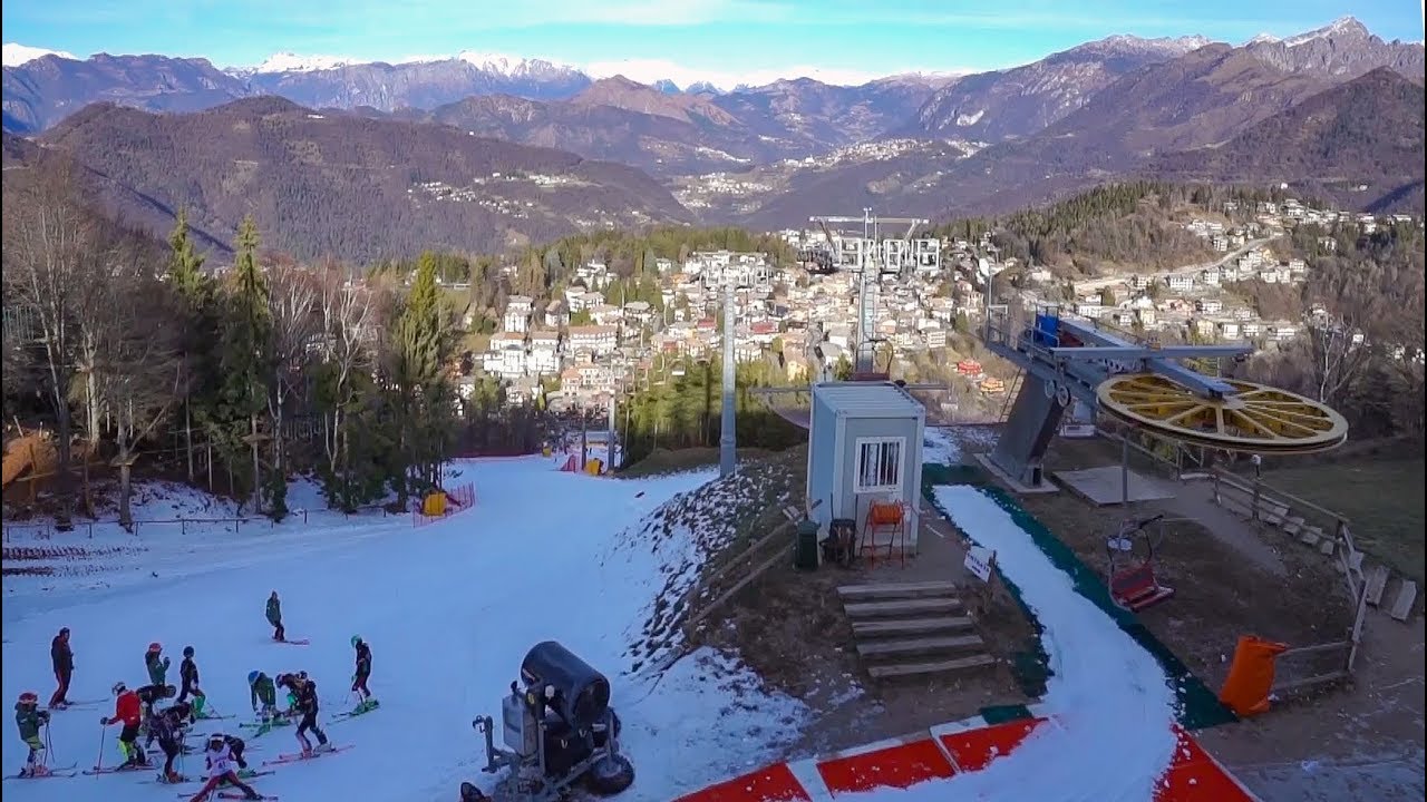 Aperta la pista di Sci del Monte Purito a Selvino - 23-12-2017