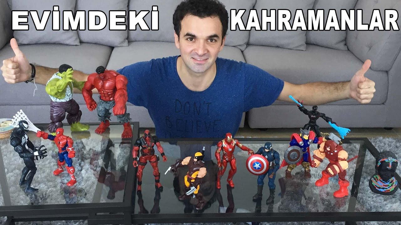 Evimdeki Tüm Süper Kahramanlar - Favoriniz Hangisi? | Süper Oyuncaklar