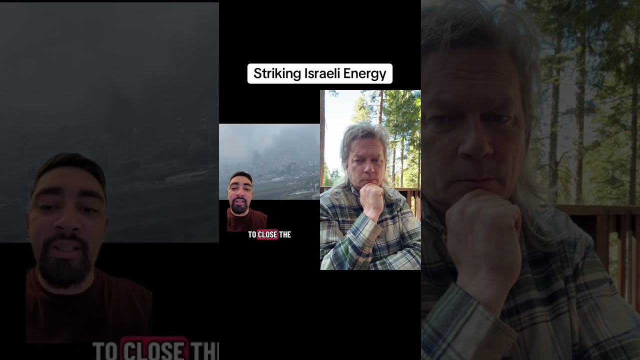 Striking Israeli Energy #duet #iran #war #haifa #israel #energy #attack #power #strikes #damage