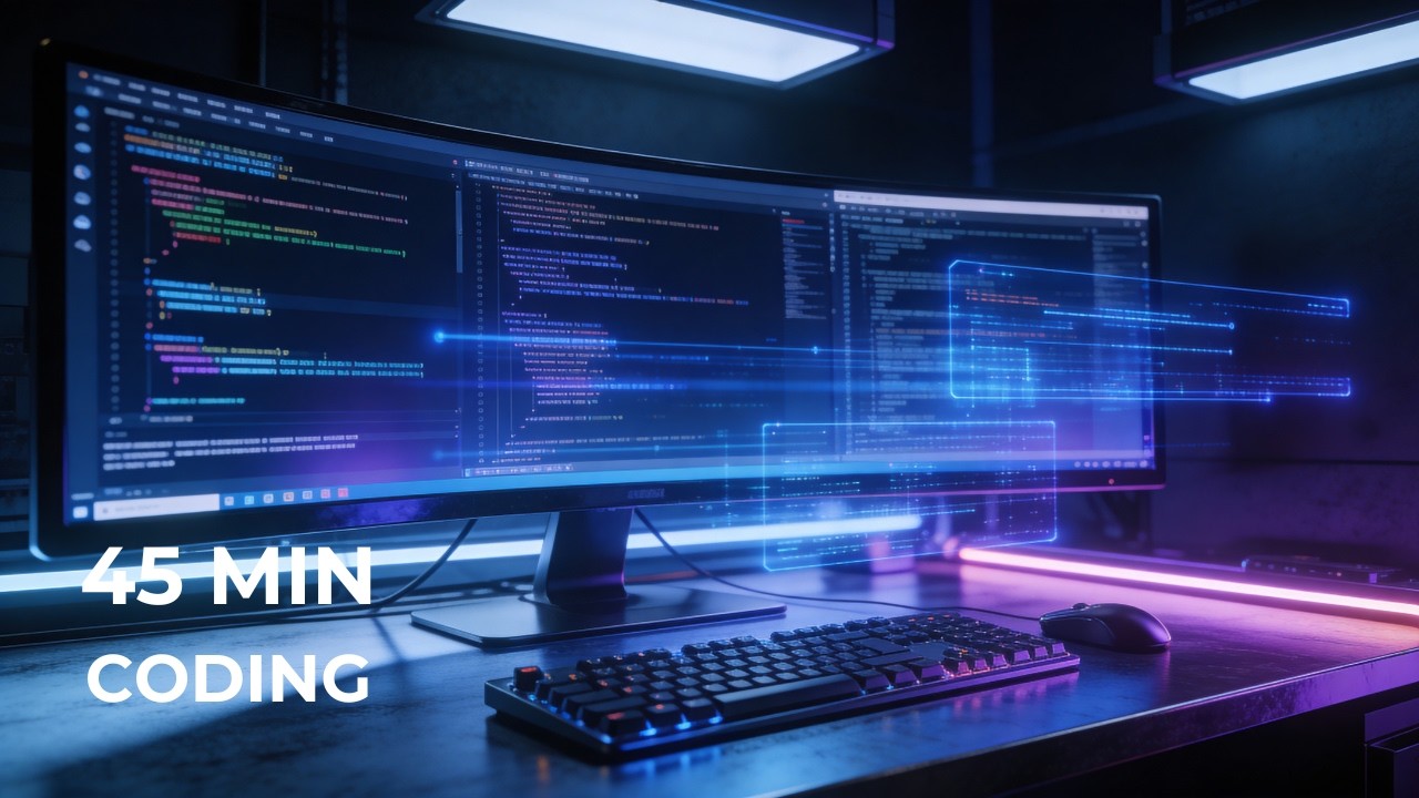 45 Minute Coding Focus Sprint – Deep Work Music