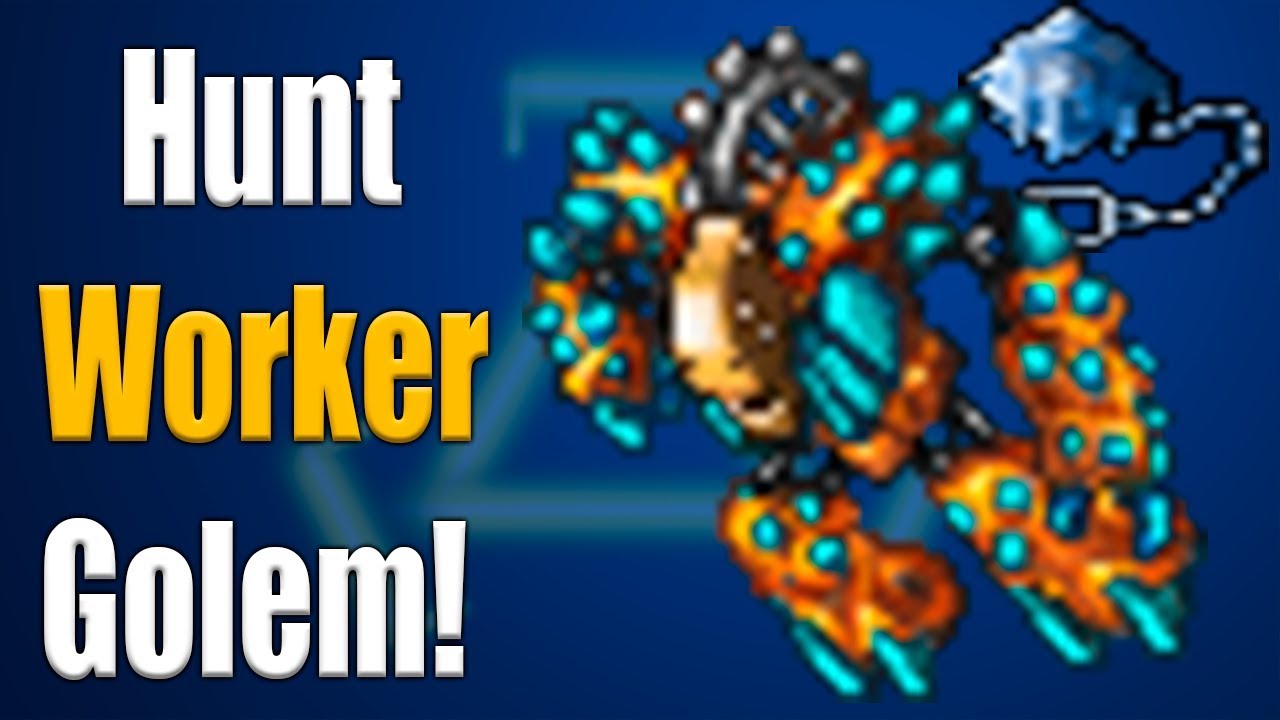 RP 33 Worker Golem - Tibia Hunts #23