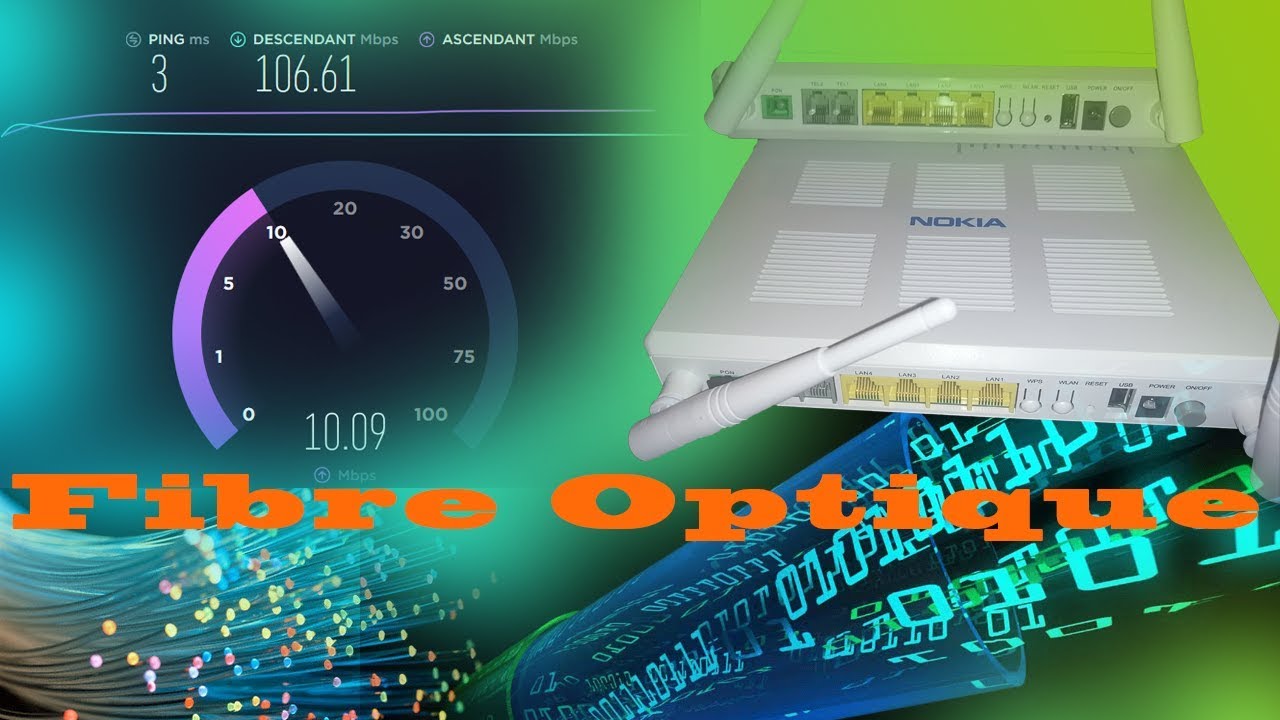 configuration ONT NOKIA  كيفية اصلاح أحد رواتر الأنترنت عال الدقة والسرعة
