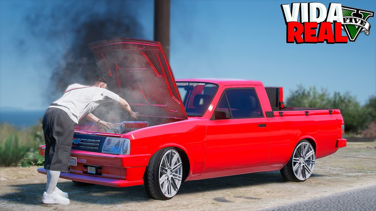 GTA V : VIDA REAL - NÃO ACREDITO, O MOTOR DO MEU CARRO EXPLODIU! - #41