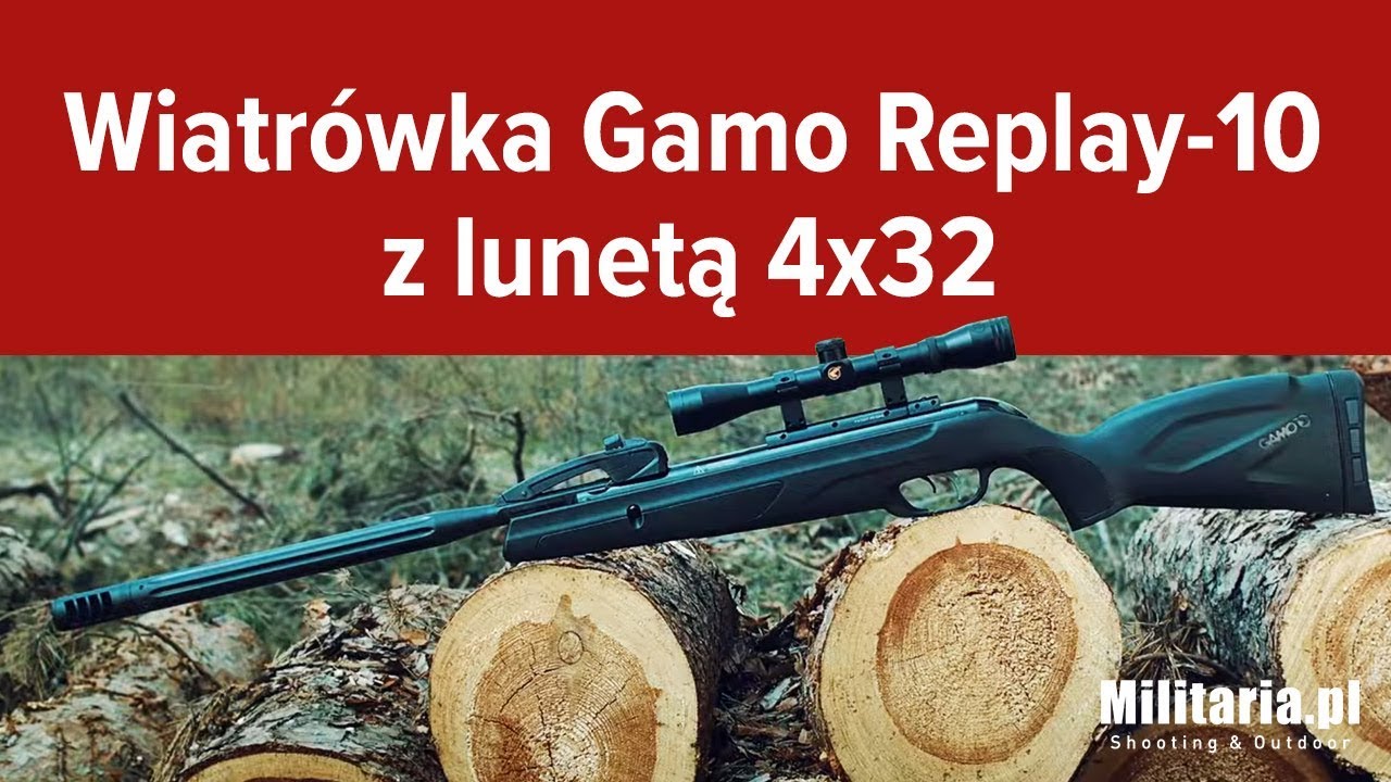 Wiatr&oacute;wka łamana na 10 strzał&oacute;w | GAMO Replay 10 | Sklep Militaria.pl