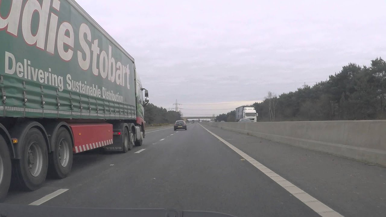 UK Motorways - M18 J2 east to J5 M180 Don N services