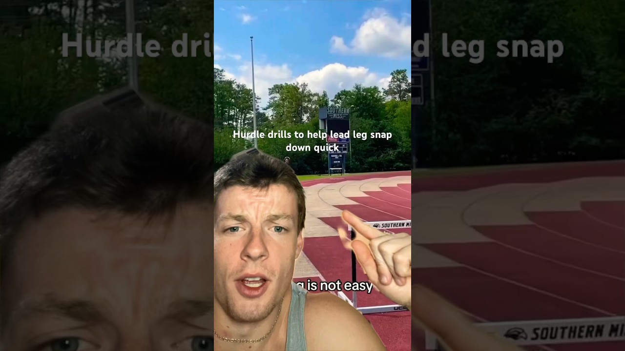 Do these drills to run a faster hurdle race 