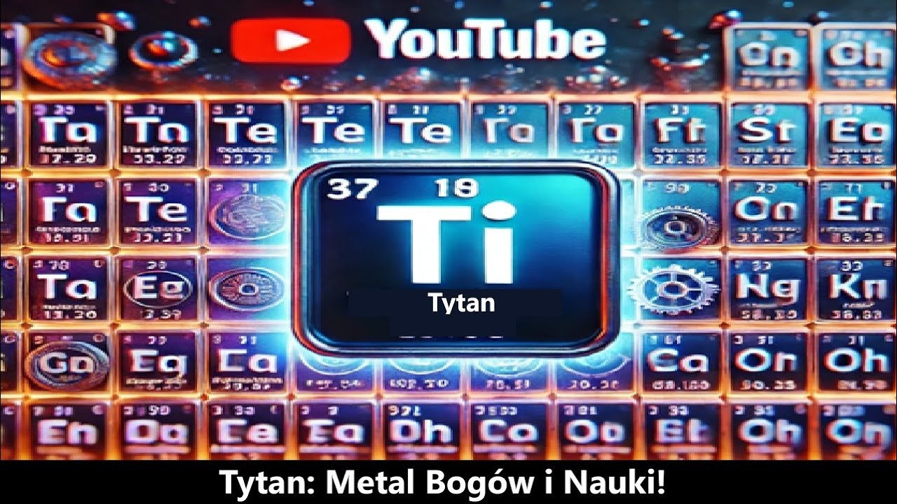 Pierwiastek Tytan &ndash; Metal Bog&oacute;w i Kosmicznych Technologii! ⚛️🚀