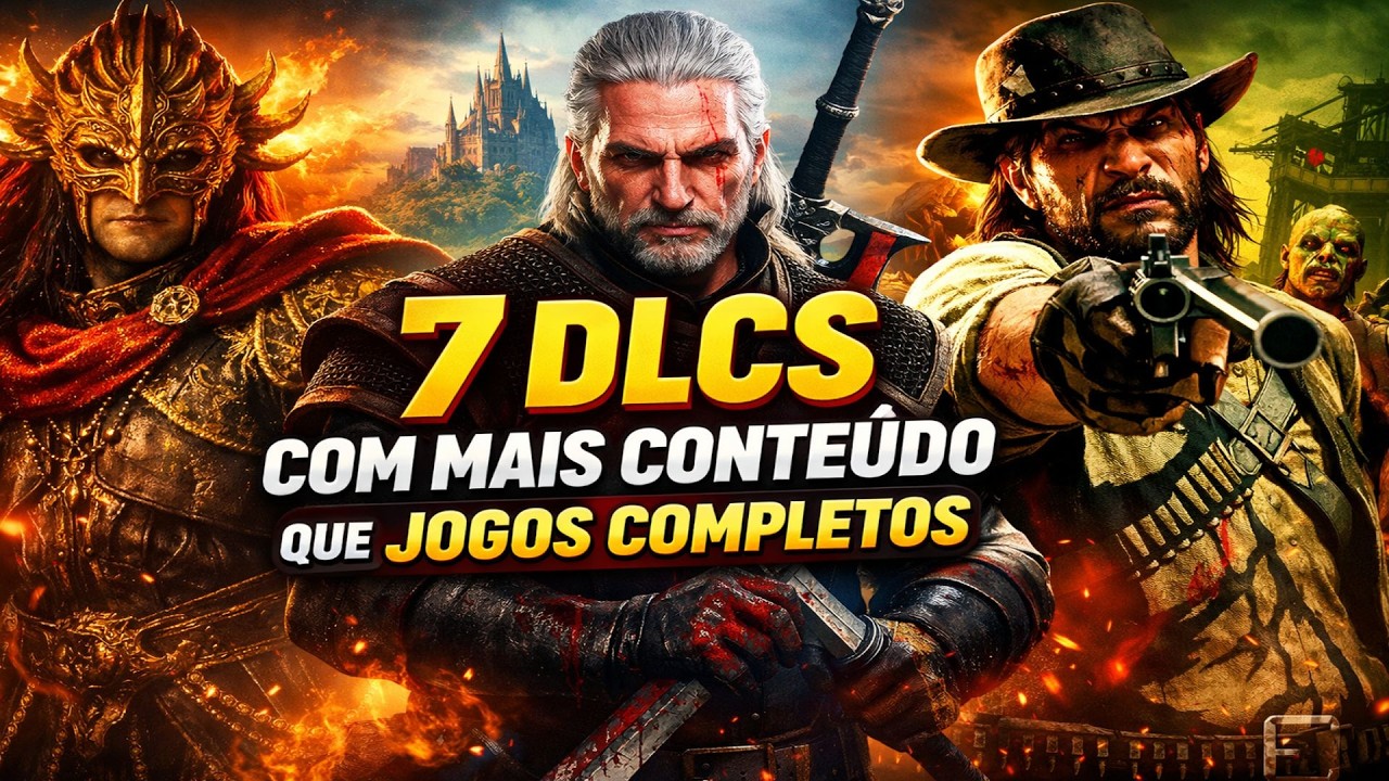 7 DLCs Com Mais Conteúdo Que Jogos Completos 🤯