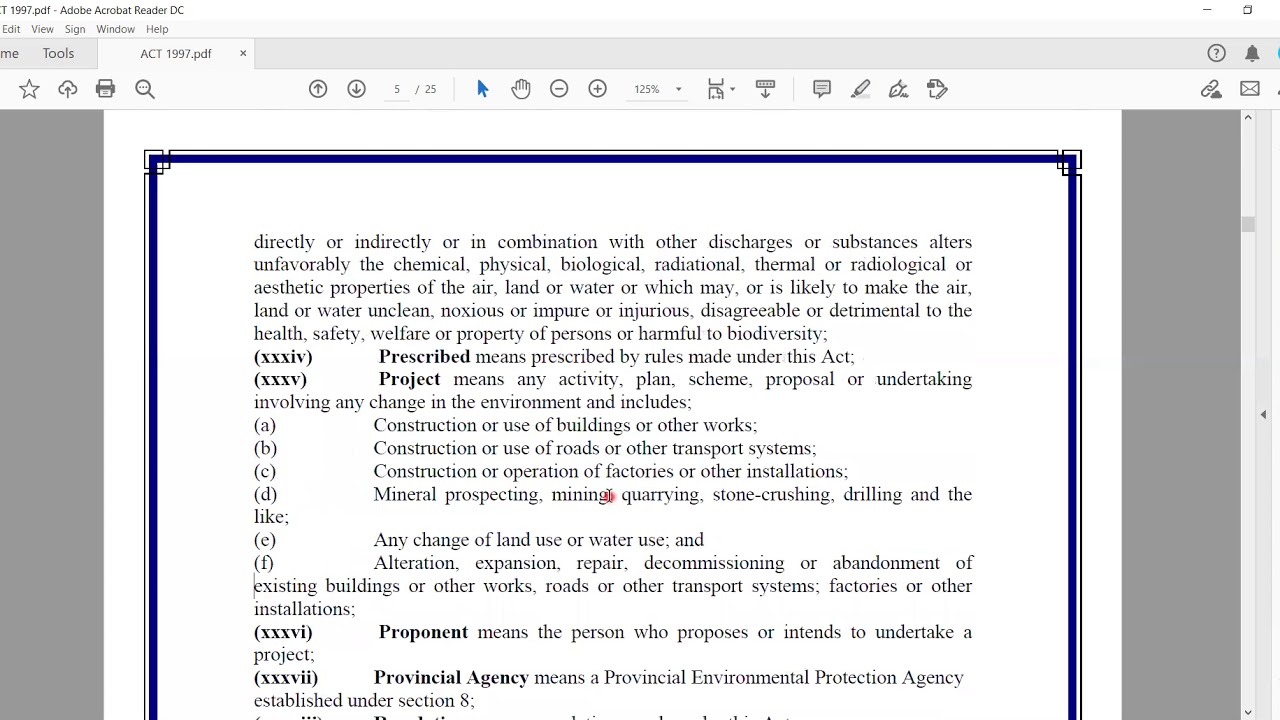 EPA| PEPA 1: Pakistan environmental protection act | SEPA