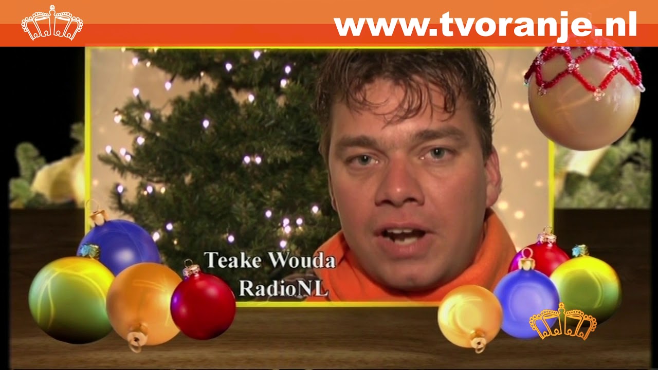TV Oranje Kerstwens - Taeke Wouda