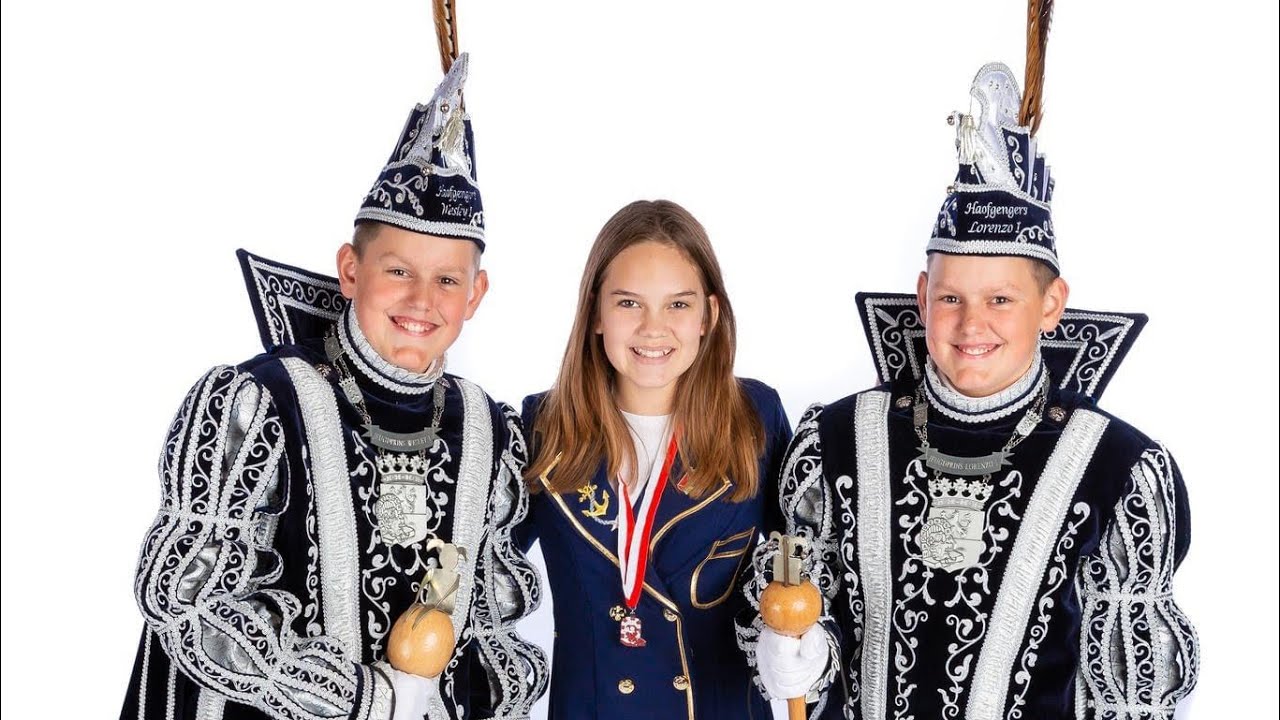 V.V De Haofgengers Jeugprinsen Wesley 1 en Lorenzo 1 2024