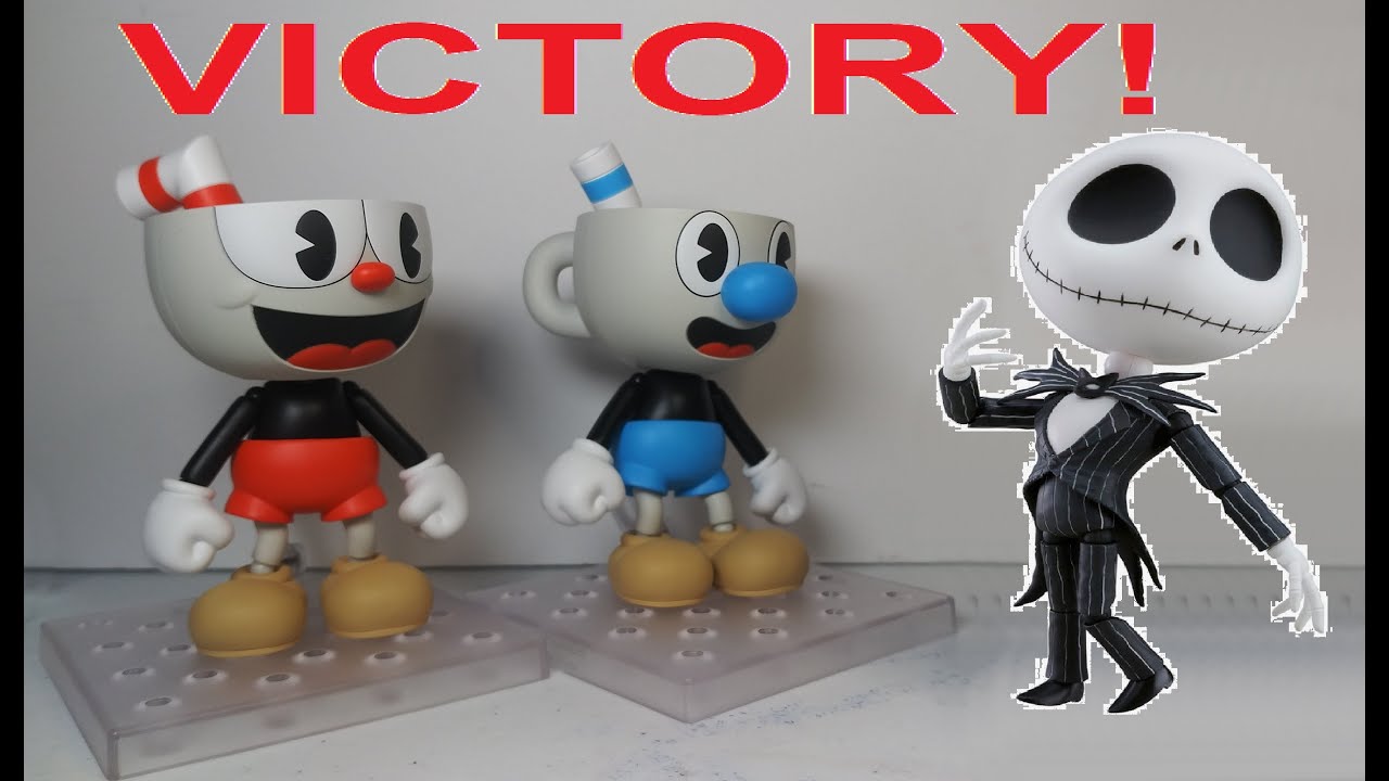 REAL HIGH CLASS FIGURES - Nendoroid Cuphead and Mugman Figure Review