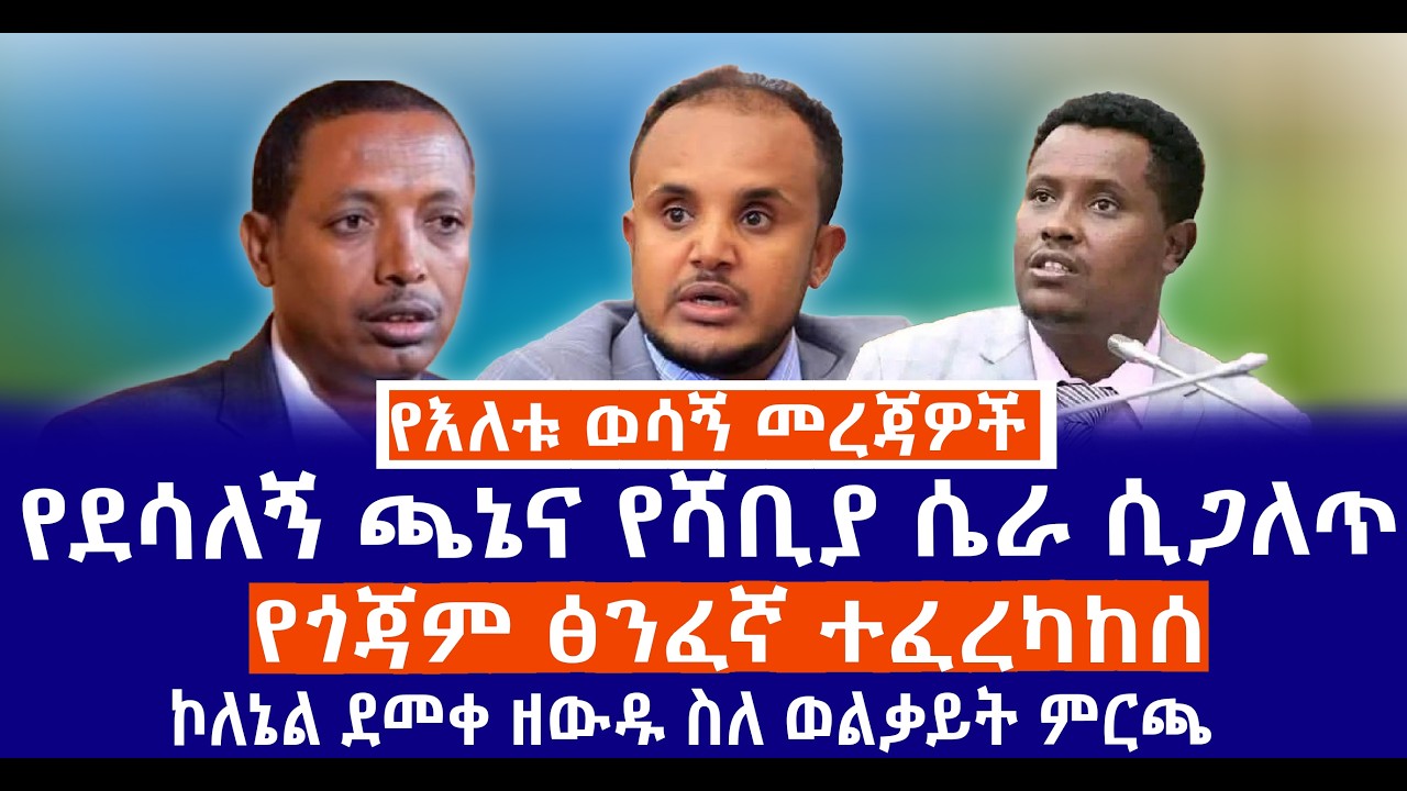 የደሳለኝ ጫኔና የሻቢያ ሴራ ሲጋለጥ//የጎጃም ፅንፈኛ ተፈረካከሰ//ኮለኔል ደመቀ ዘውዱ ስለ ወልቃይት ምርጫ