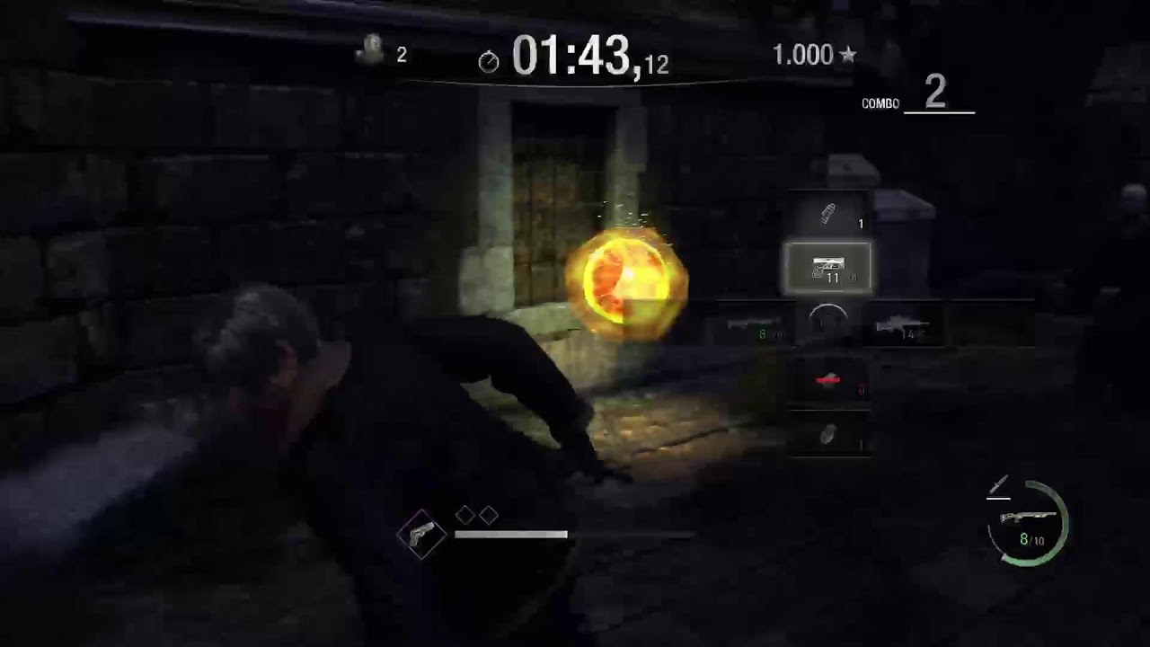 AQUECENDO PARA O RESIDENT EVIL REQUIEM:RE 4 REMAKE MERCENARIOS