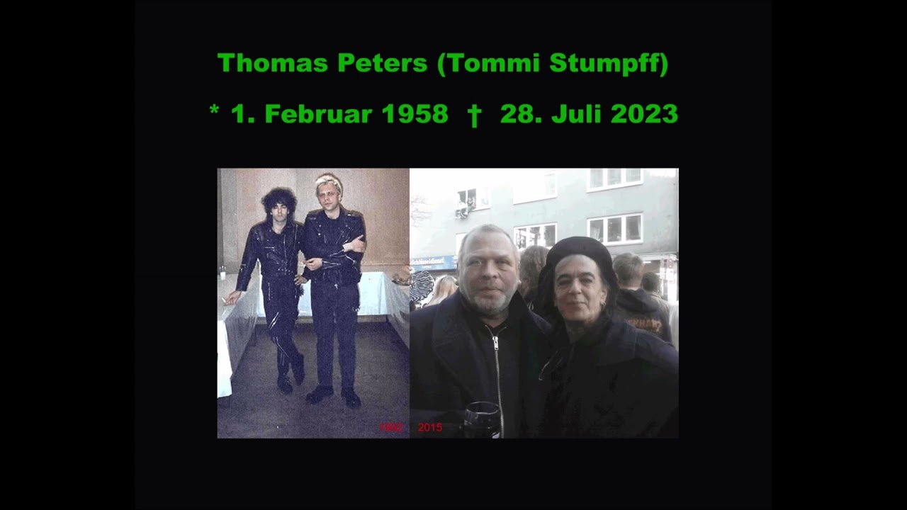 Zum Tod von Tommi Stumpff - Ein Nachruf von Ecki Stieg - einstündiges Grenzwellenspecial