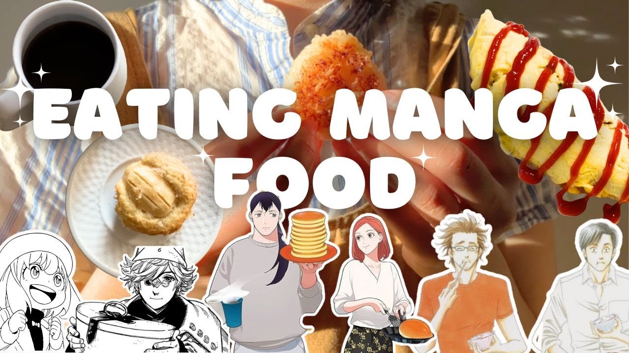 recreating food from my favorite manga! | Spy x Family, Witch Hat Atelier, & more!