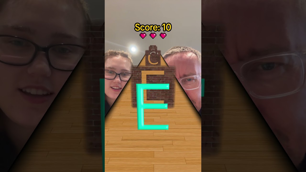 Who will score the highest? 😃#filter #tiktokfilter #filterchallenge #abcdewalls #dadandcloshow