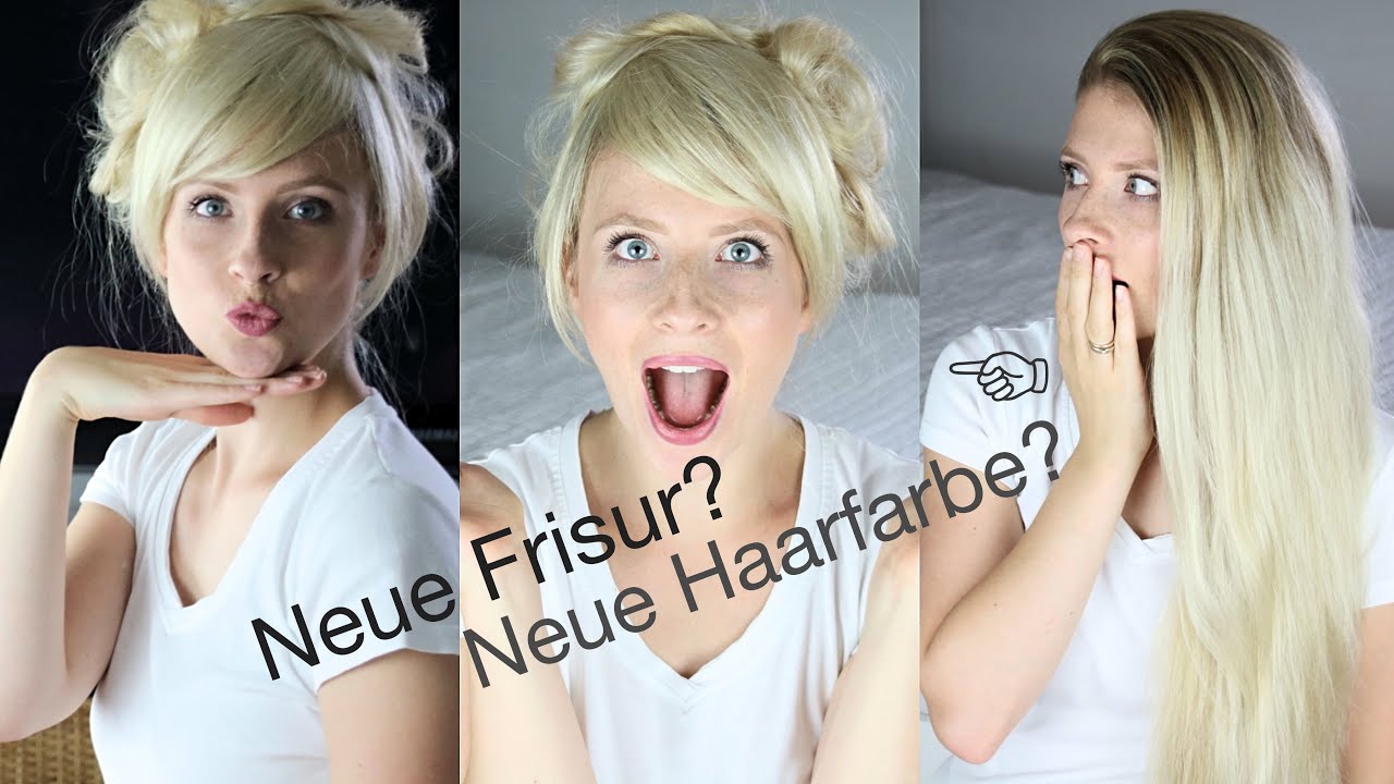 Pony ohne schneiden│Perücke mit eigenem Haar│Frisurentest