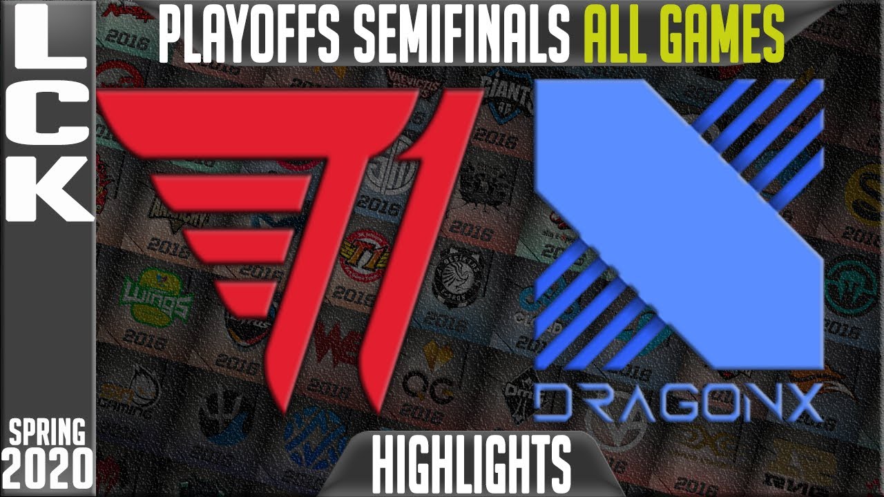 T1 vs DRX Highlights ALL GAMES | LCK Spring 2020 Playoffs Semi-finals | T1 vs DragonX