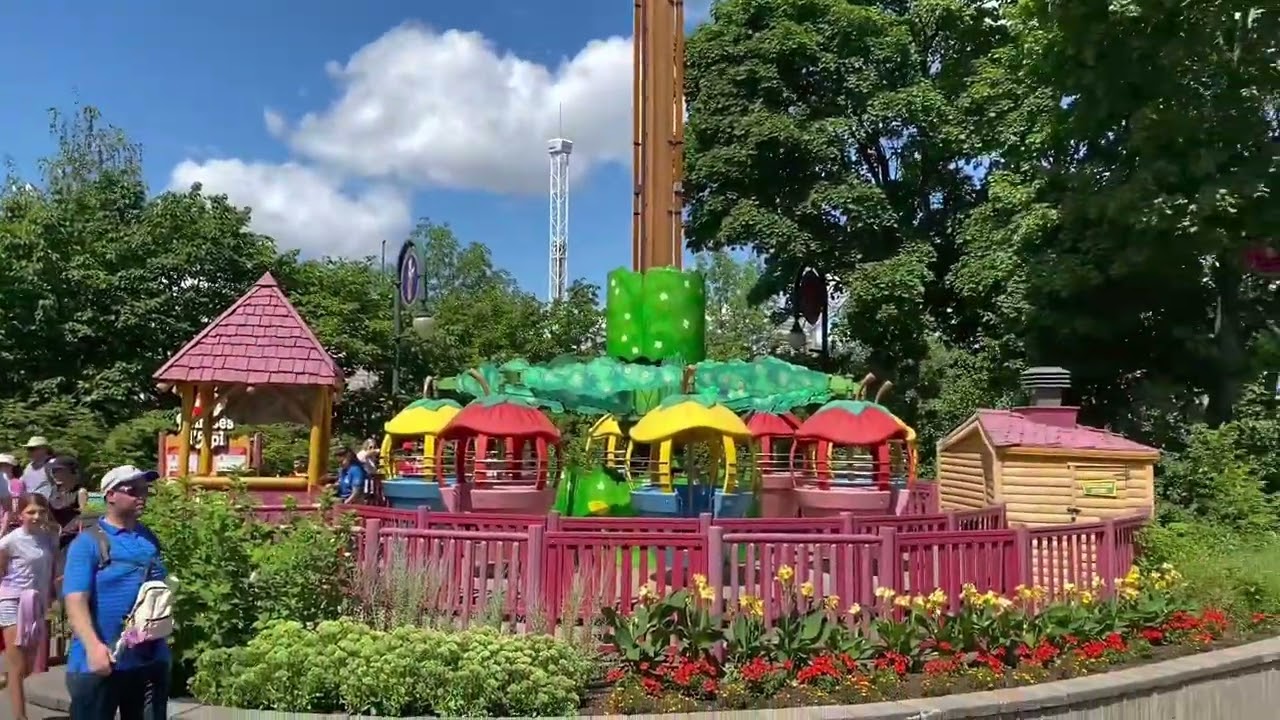 Kids Rides at La Ronde, Montreal