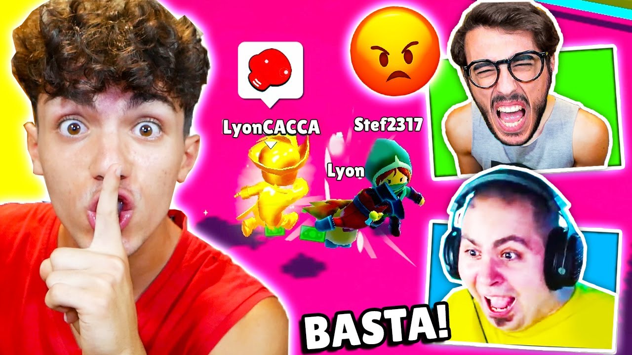 STREAMSNIPERO gli YOUTUBER su STUMBLE GUYS PER 24 ORE e li FACCIO SCLERARE!🤣