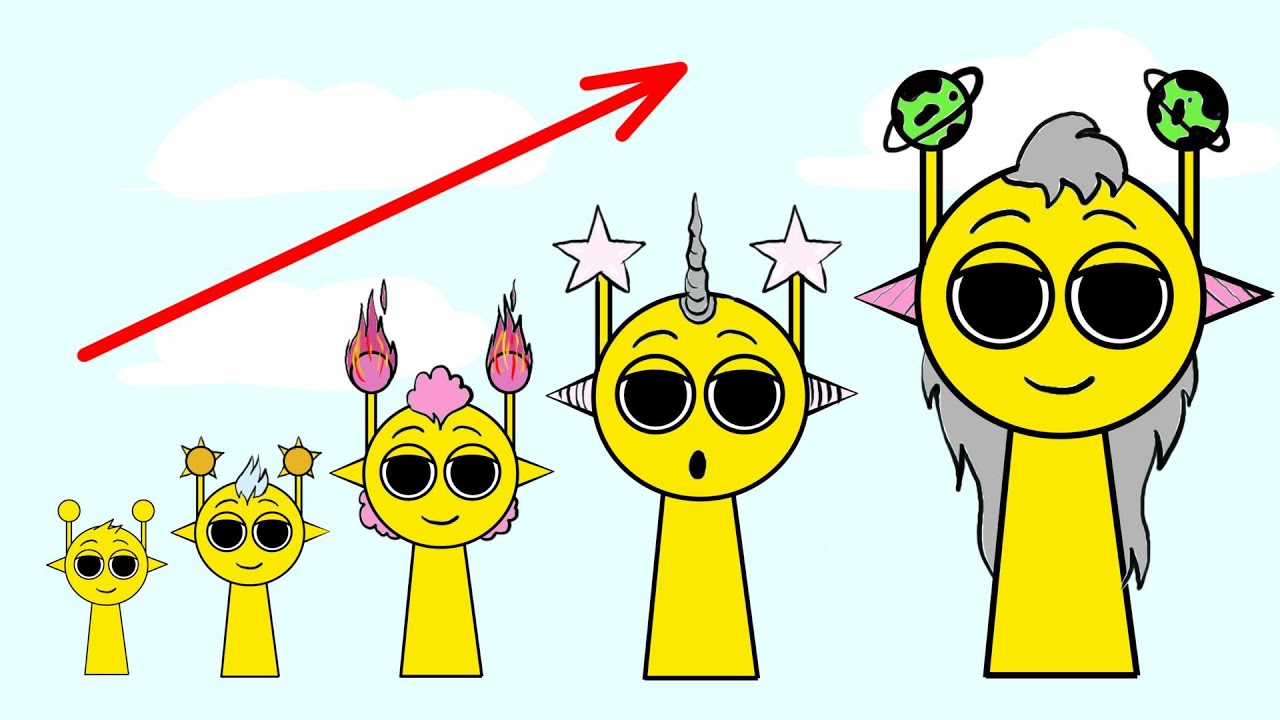 Sprunkii Incredibox: Simon Growing up Evolution ( New Mod )