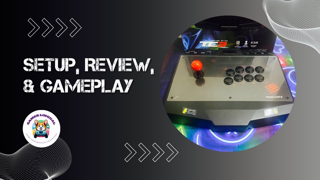 Mad Catz T.E.3 Stick! Arcade Authentic!
