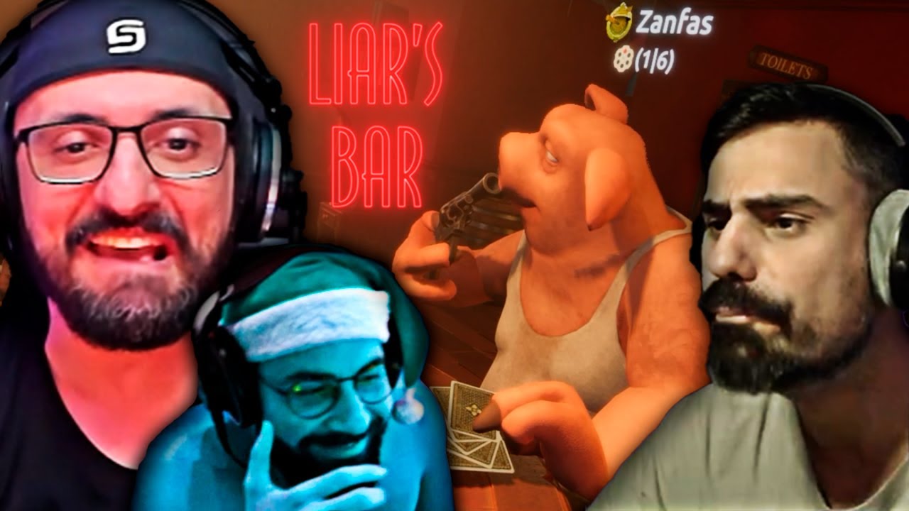 AMIZADE TÁ BAIXA NESSE JOGO - LIARS BAR COM SMZINHO ZANFAS JABU