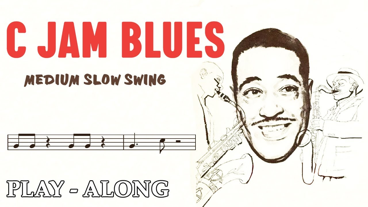 C Jam Blues - Medium Slow Swing || BACKING TRACK