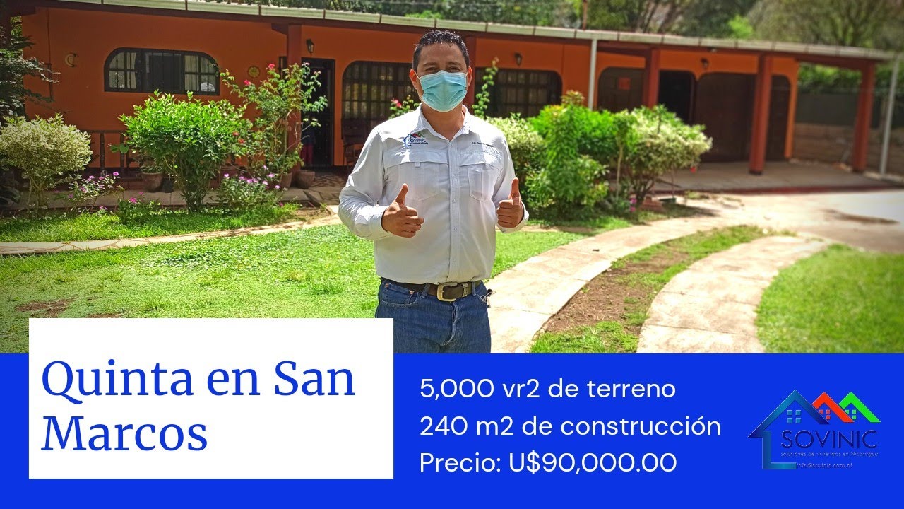 Quinta en San Marcos #Nicaragua