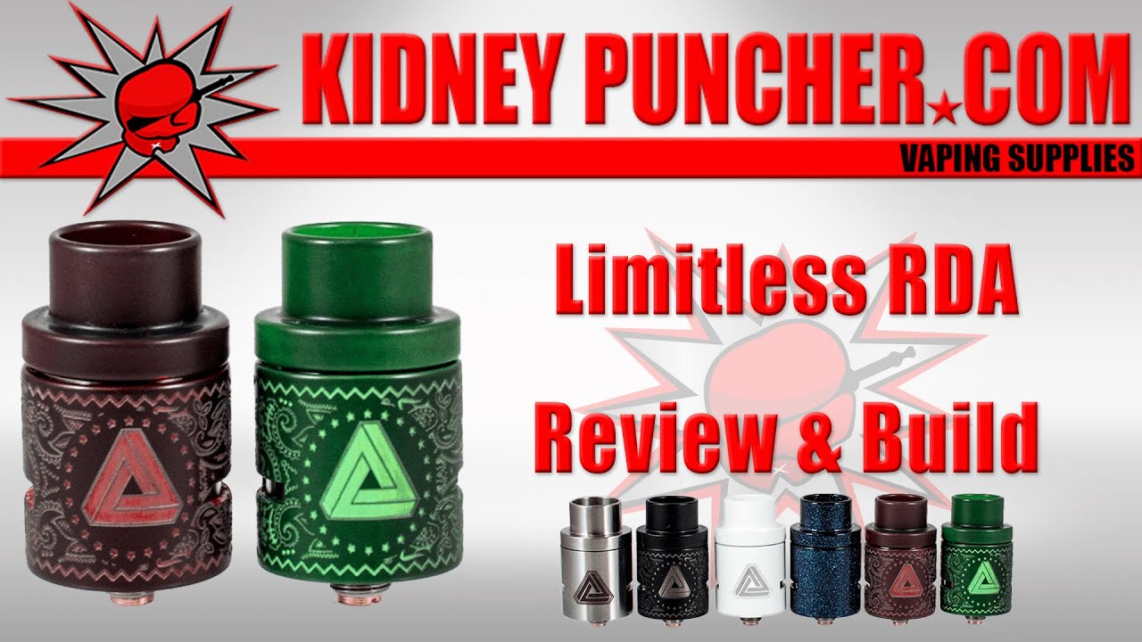 Limitless RDA by Limitless Mod Company Review/Build Tutorial