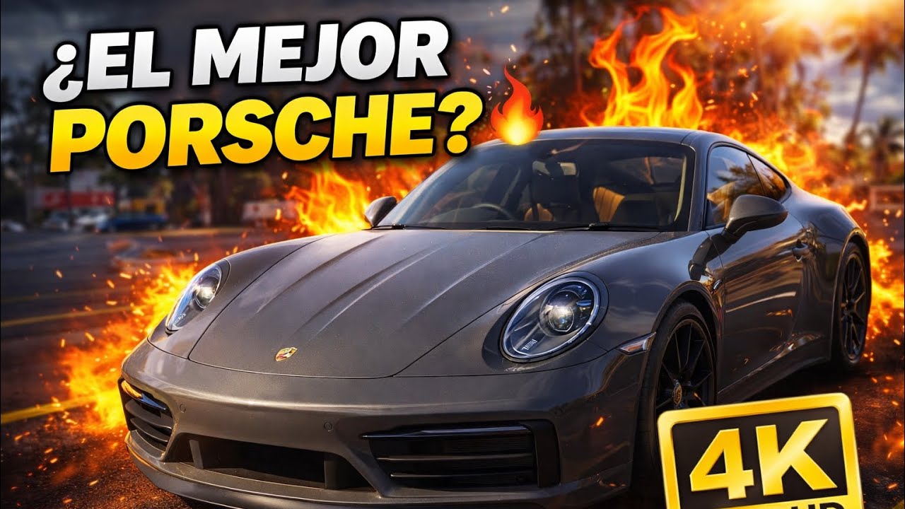 PORSCHE EN 4K 🔥 UNA LOCURA