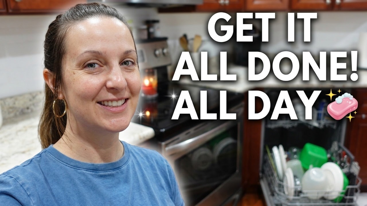 SMALL HOME REFRESH| GET IT ALL DONE WITH ME | ALL DAY✨🧼