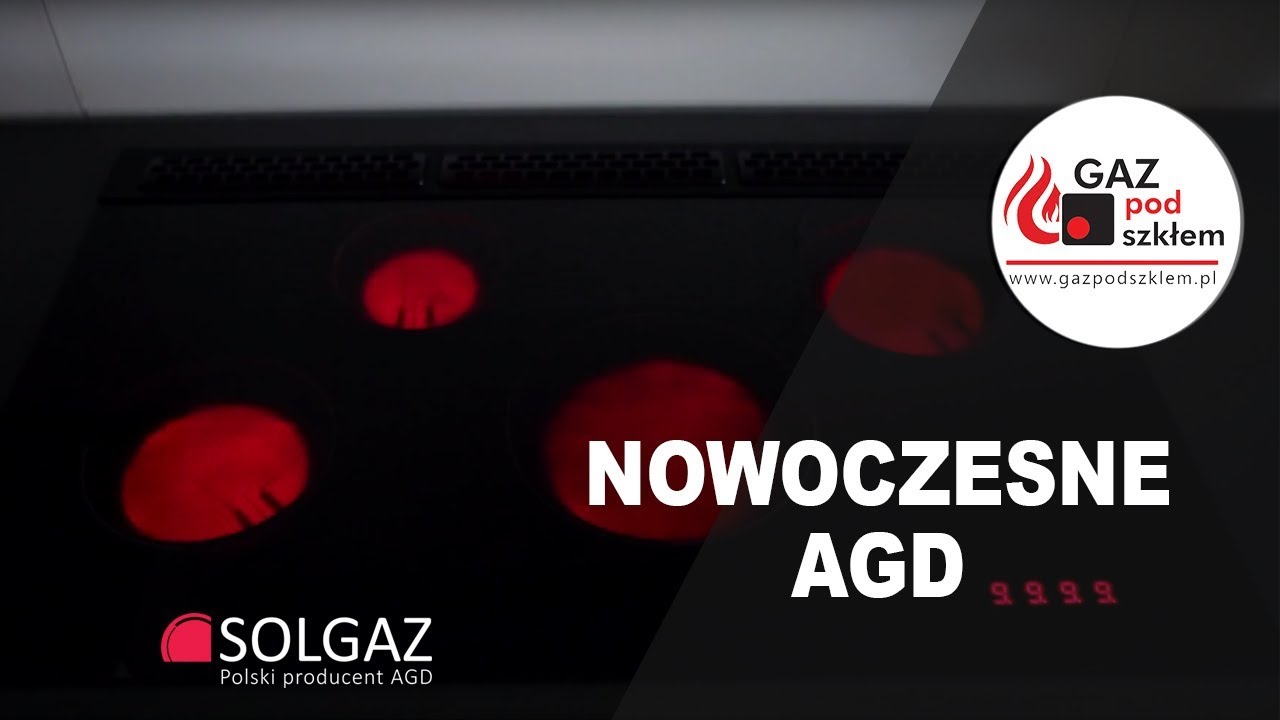 GAZ POD SZKŁEM sklep Solgaz - NOWOCZESNE AGD