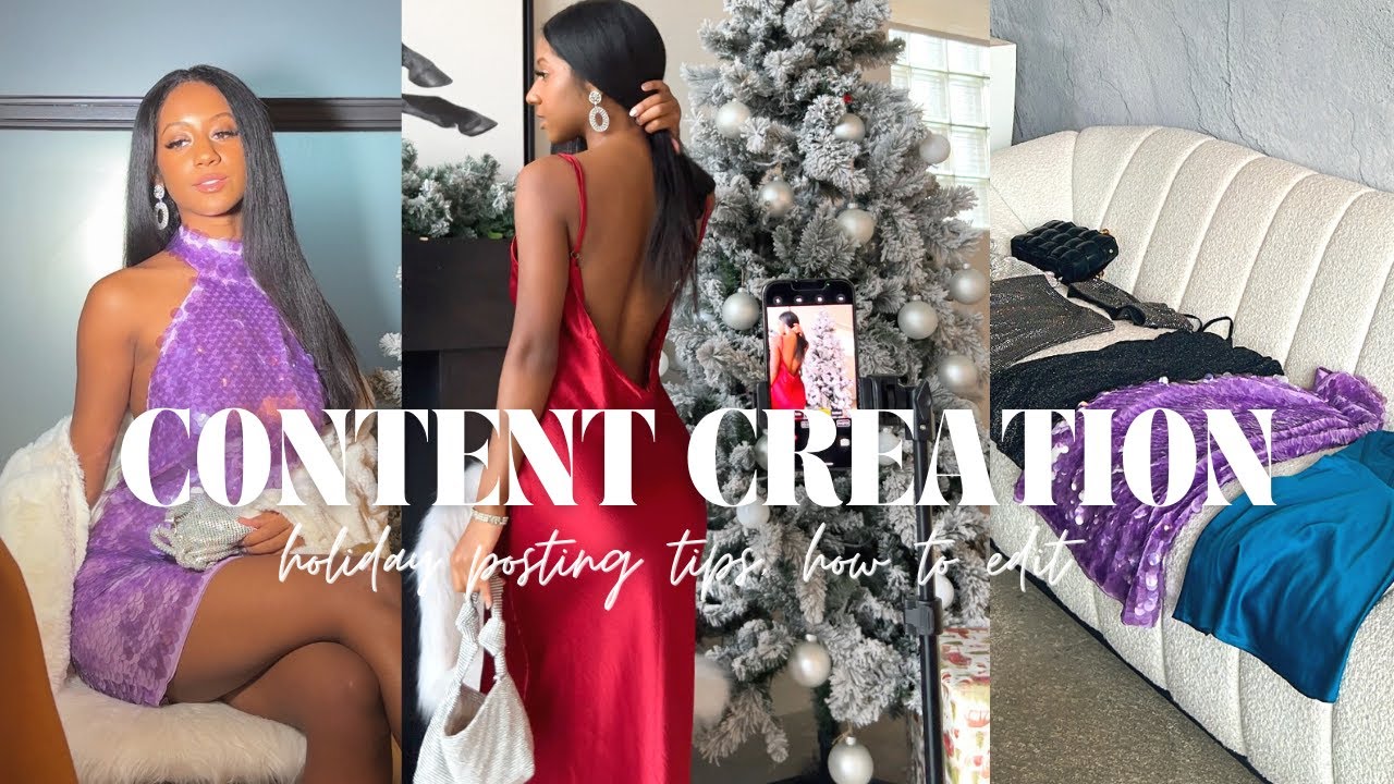 HOW TO CREATE CONTENT IN 2024 ♡ |  tips for new creators, take your own photos, planning content