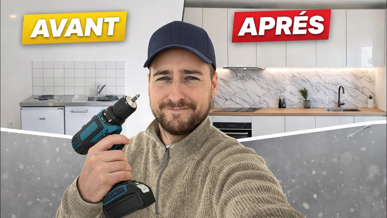 Comment poser une cuisine Brico dépôt ? (je détaille le montage!)
